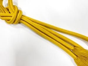 正絹　撚り房　手組帯締め